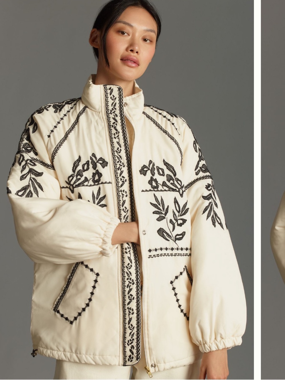 Embroidered jacket